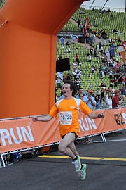 der Schnellste im Ziel (©Foto: Ingrid Grossmann)